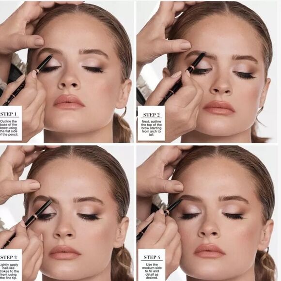 Anastasia Beverly Hills Brow Definer 3 in 1 Triangular Brow Pencil in Dark Brown - Picture 8 of 11